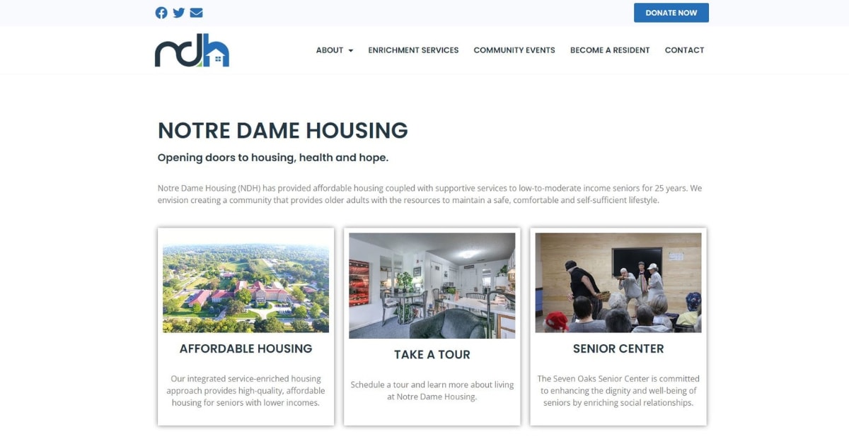 Notre Dame Housing