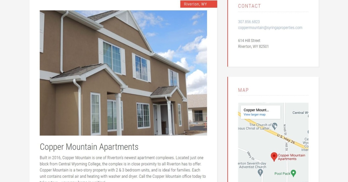 Copper Mountain Apartments