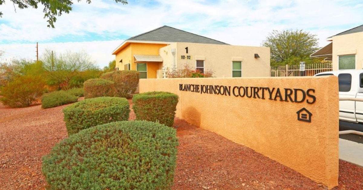 Blanche Johnson Courtyards