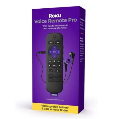 Roku Voice-activated TV remote