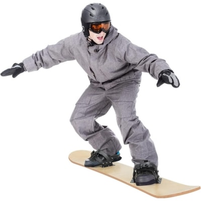 Goplus Wood Snowboard