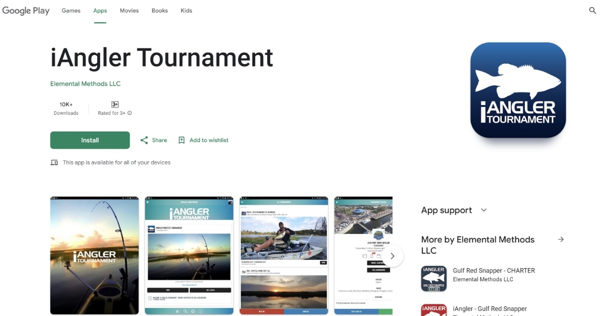 IAngler Tournament