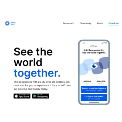 Be My Eyes App