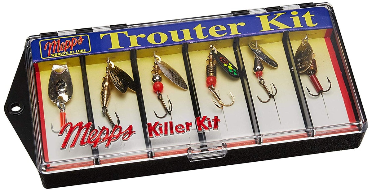 Mepp's Plain Lure Assortment Trouter Kit