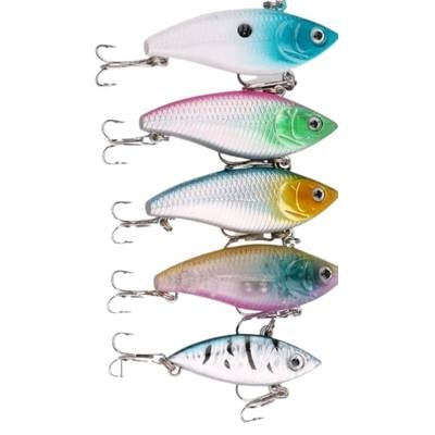 LotFancy Fishing Lures Crankbaits with Treble Hook Topwater Baits