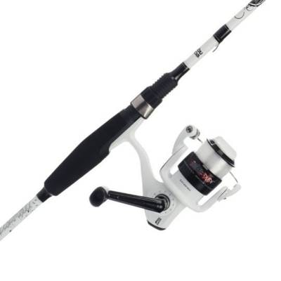 Abu Garcia IKE Dude Spinning/Spincast Fishing Reel & Rod Combo