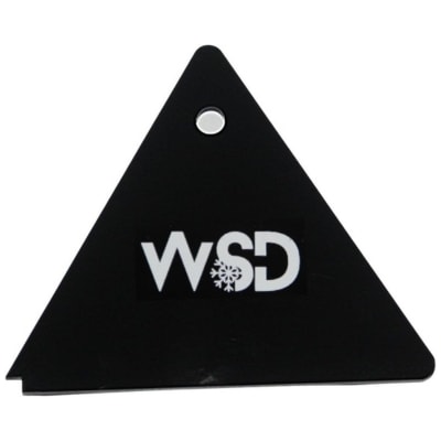 WSD Triangle Snowboard Wax Scraper