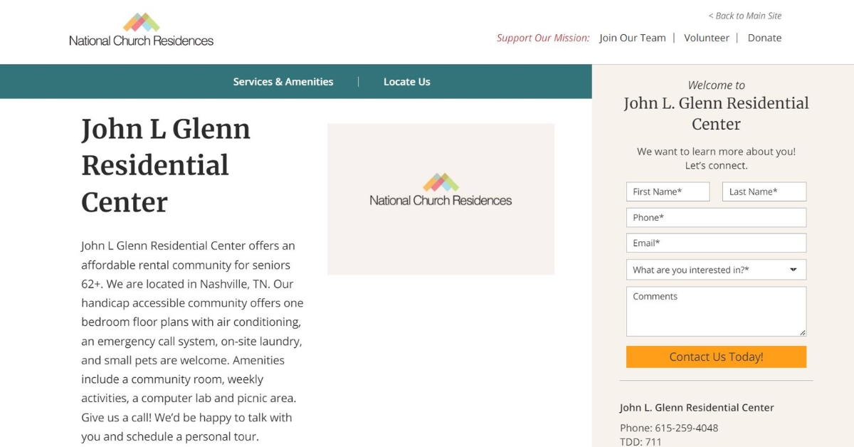 John L Glenn Residential Center