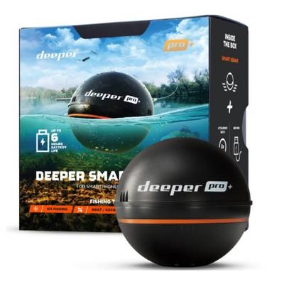 Deeper PRO+ Smart Sonar Wireless Wi-Fi Fish Finder