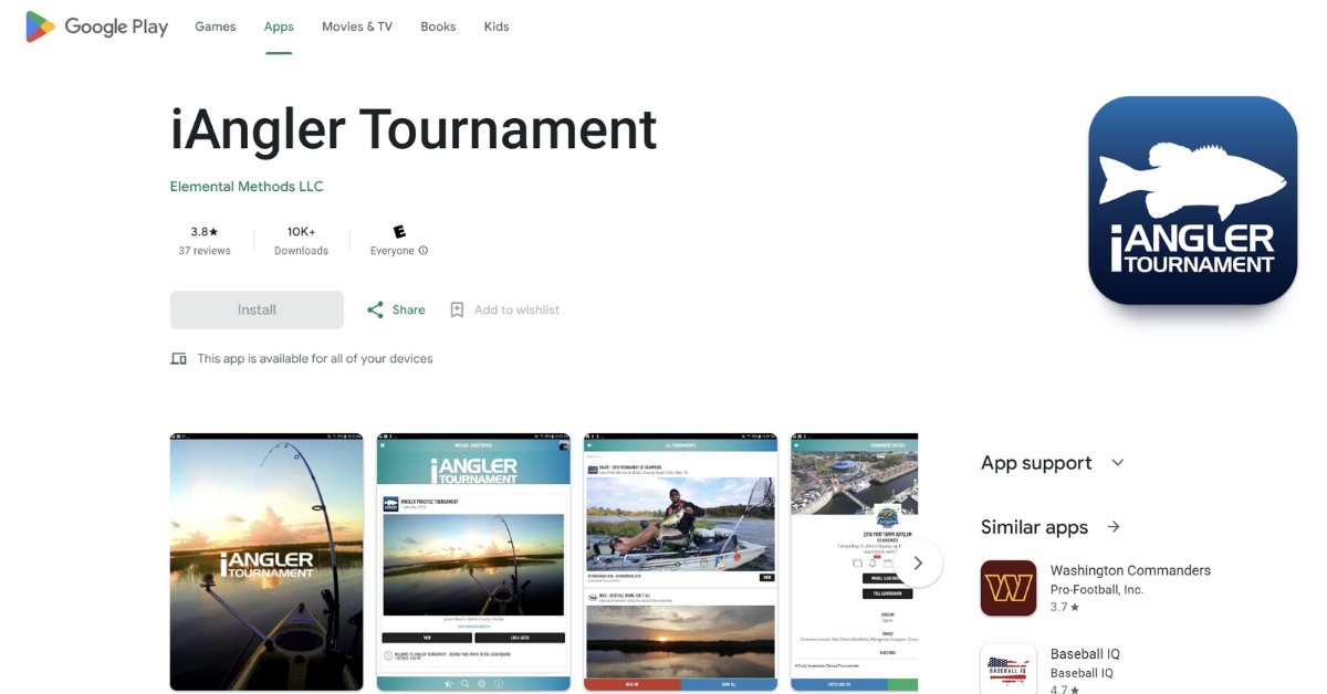 iAngler Tournament