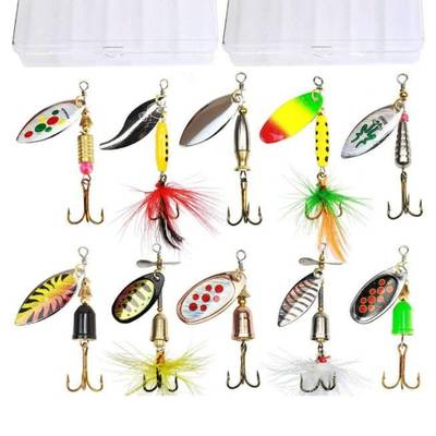 Tbuymax Fishing Lure Spinnerbait Kit