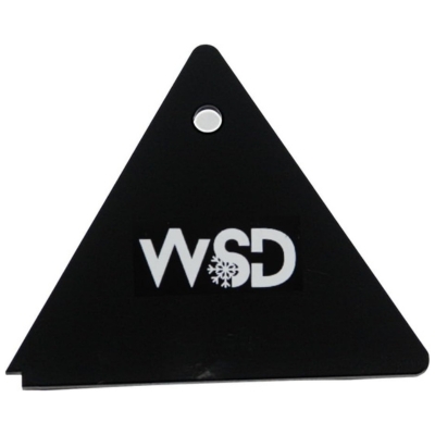 WSD Triangle Snowboard Wax Scraper
